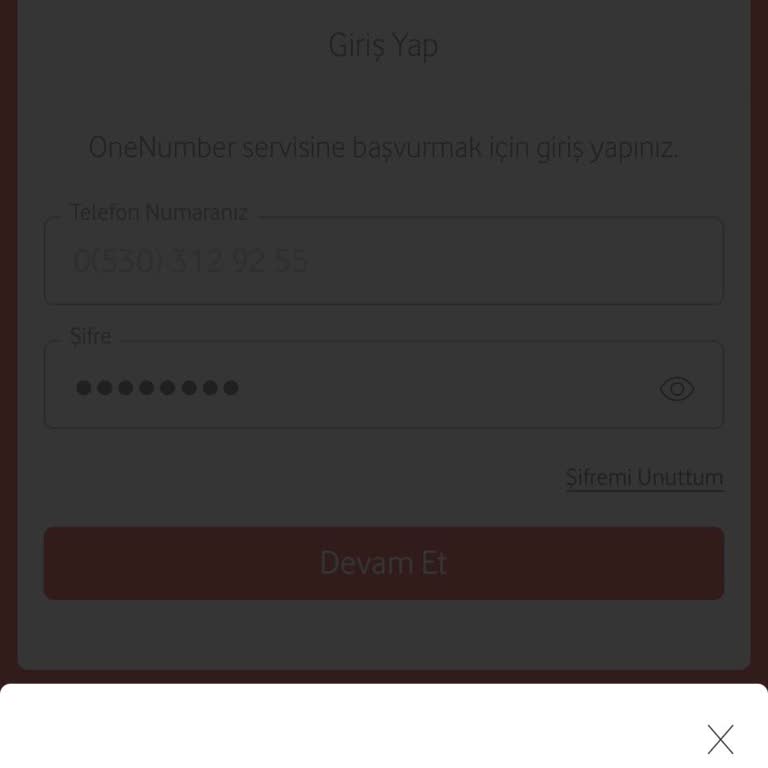 Vodafone One Number Servisinde Sürekli Hata Ve Yetersiz Destek