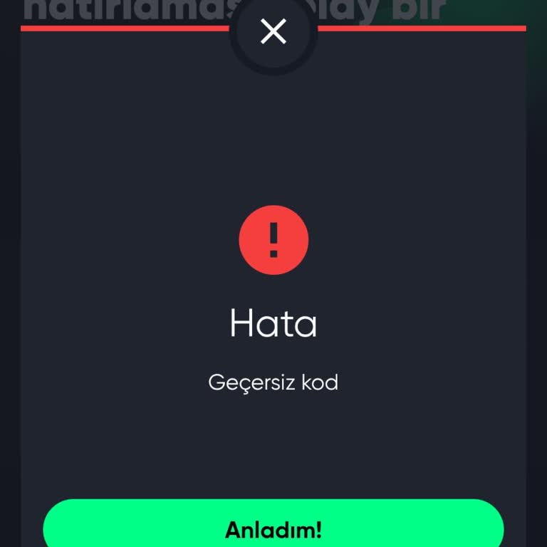Şifre Sorunu Ve Yetersiz Müşteri Hizmeti
