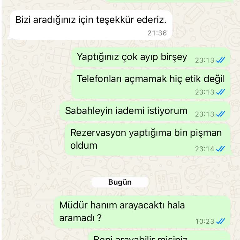 Otel Rezervasyon İptalinde Yaşanan Sorun Ve Haksız Kesinti