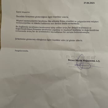 Boyner'den Alınan Pantolondaki Dikiş Hatası