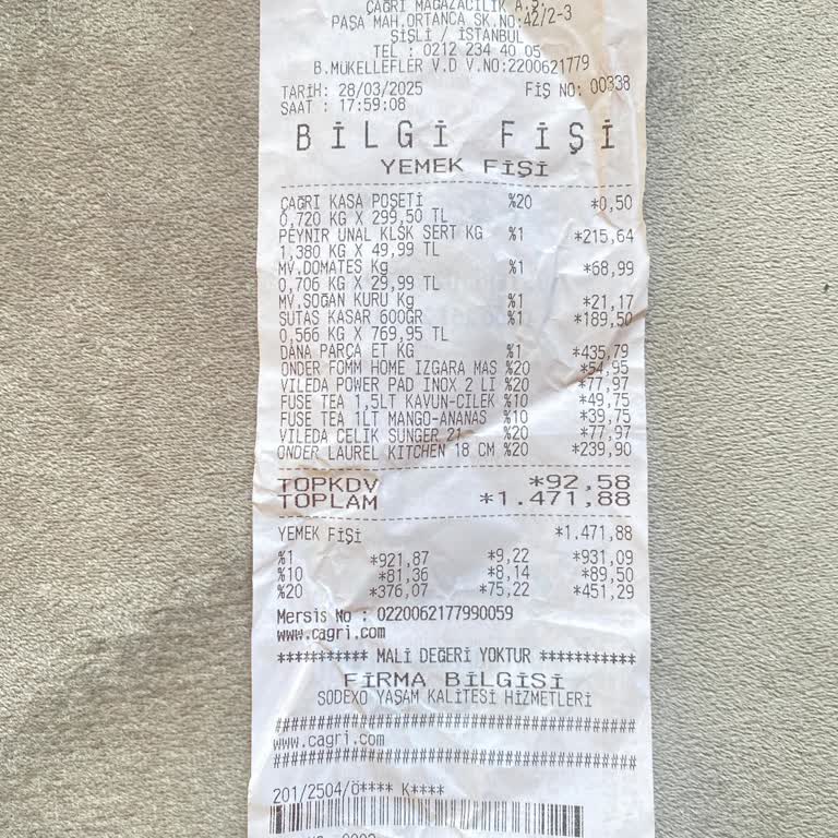 Çağrı Market'ten Aldığım Kıymada Şok Edici Siyahlıklar