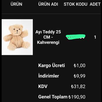 Beklentileri Karşılamayan Ayıcık Hayal Kırıklığı