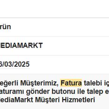 Media Markt'tan Fatura Sorunu: Kurumsal Güven Sarsıldı