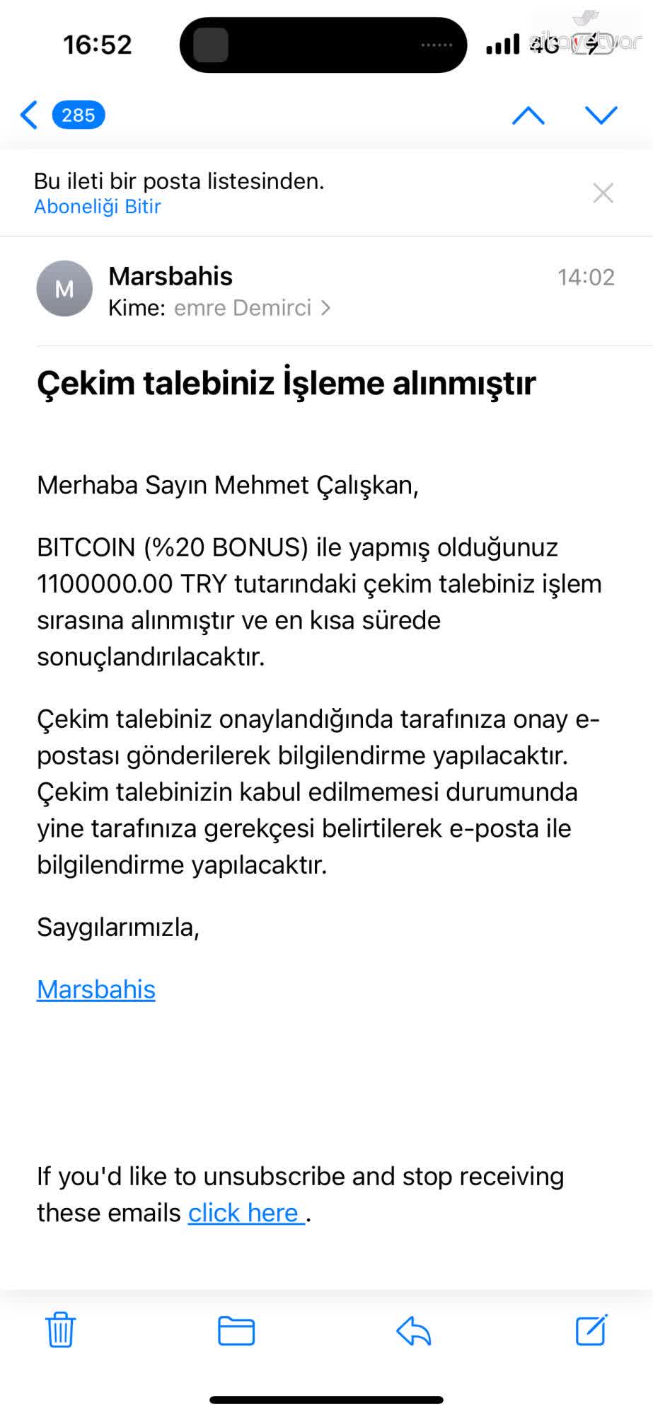 Bitcoin ve Para Şikayetleri - 4/18 - Şikayetvar