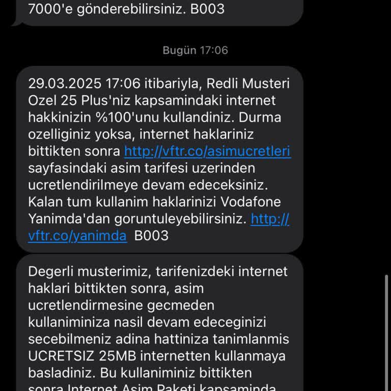 Sınırsız İnternet Paketiyle GB Tüketimi Sorunu