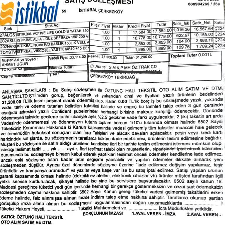 Teslimat Süresinin Belirsizliği Ve Yanıltıcı Bilgilendirme