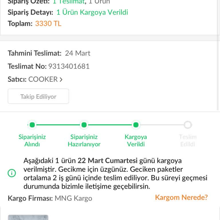 Kayıp Tencere Seti Ve MNG Kargo'nun İade Sorunu