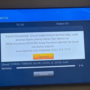 Digiturk Cihaz Sorunu Ve Yetersiz Hizmet