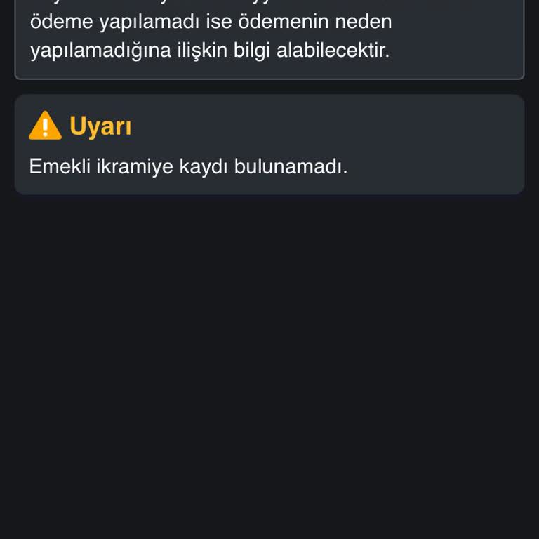 E-Devlet | Turkiye.gov.tr Emekli İkramiyem Neden Yatmadı?