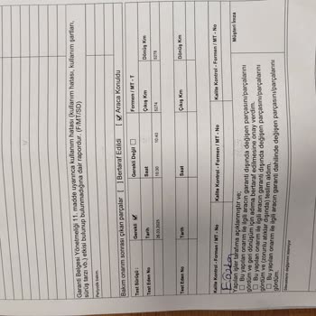 Garantili Araçta Yetkili Servis Mağduriyeti Ve Usulsüz İşlemler