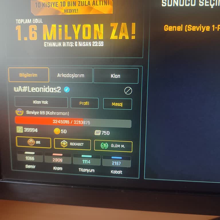 Zula Hesabımda Tüm Ekipmanlar Sıfırlanmış