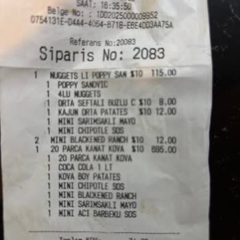 Eksik Sipariş Ve Yanıltıcı Hizmet Deneyimi