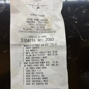 Eksik Sipariş Ve Yanıltıcı Hizmet Deneyimi