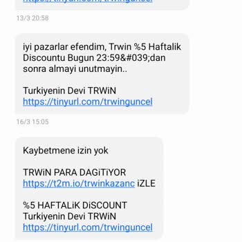 İstenmeyen Mesajlarla Usandıran Site
