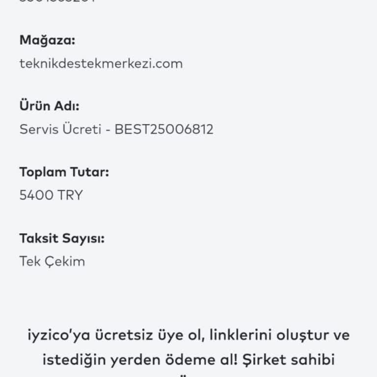 Yanıltıcı Servis Ve Eksik Onarım
