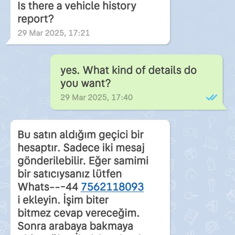 Sahte Numara İle İletişim Kurma Girişimi