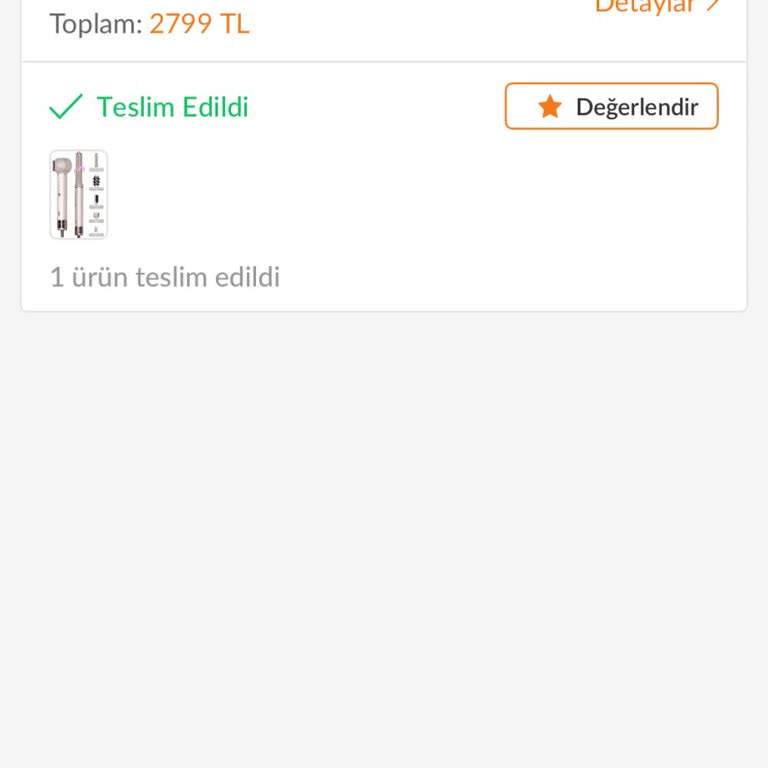 Sinbo Saç Şekillendirici: 3 Ayda Beklenmedik Arıza