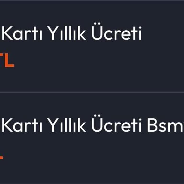 Kredi Kartı Yıllık Ücreti Ve BSMV Kesintisi Hakkında Şikayet
