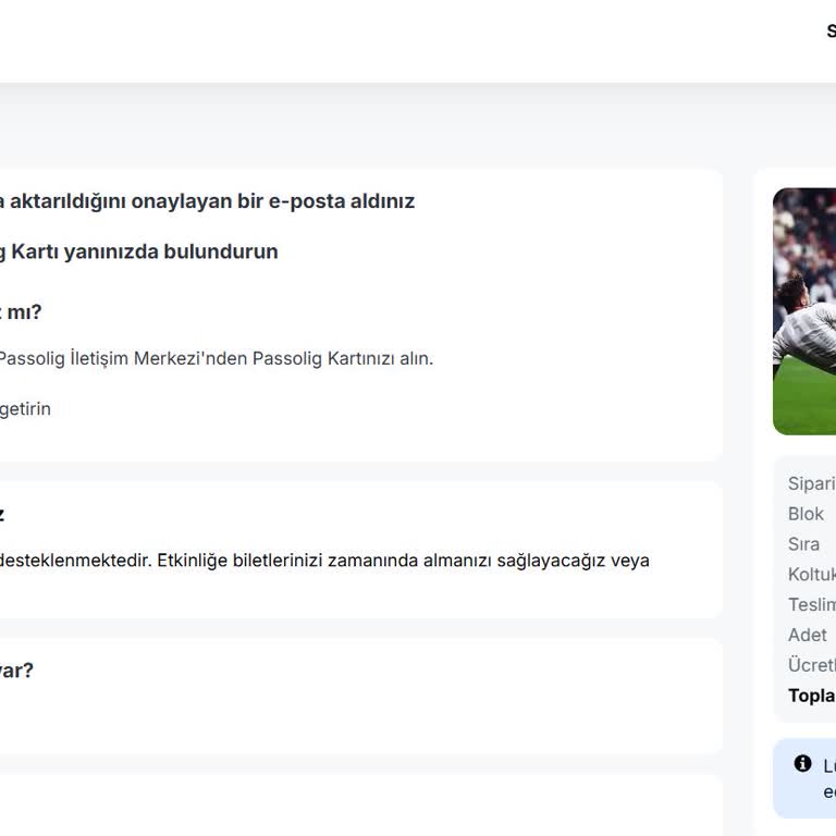 Viagogo Bilet Aktarımı Sorunu