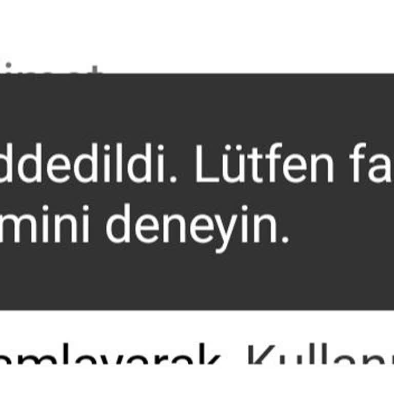 Ödeme Hatası Ve Destek Eksikliği