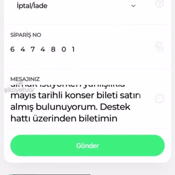 Bubilet Hatalı Bilet Alımının İptali
