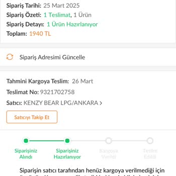 Trendyol'dan Zamanında Teslim Edilmeyen Ürün Mağduriyeti