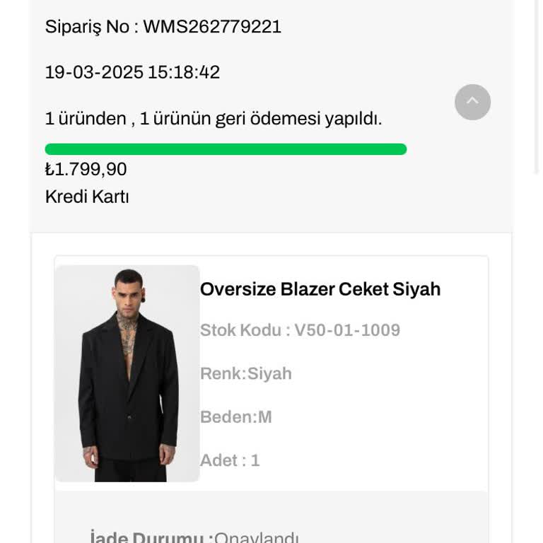 Para İadesi Yapılmadı Ve İletişim Kurulamadı