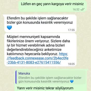 Yanlış Renk Elbise Ve Ekstra Ücret Sorunu