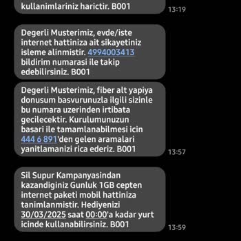 Türk Telekom Kurulum Randevusu İhmali Ve İnternet Kesintisi