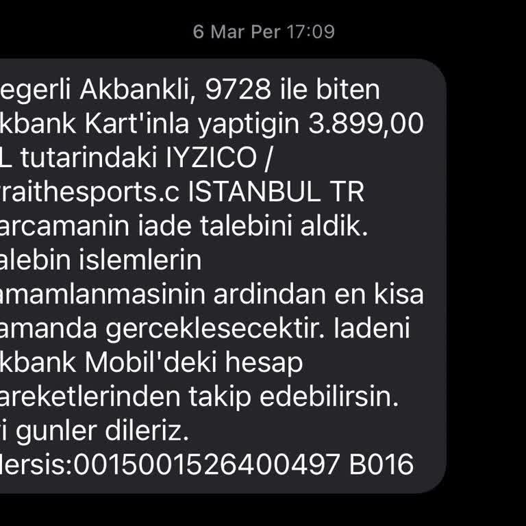 Akbank'ta İade Sürecinde Yaşanan Mağduriyet Ve Çözüm Eksikliği