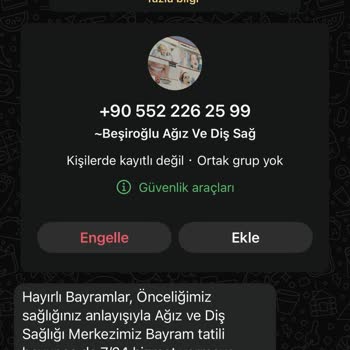 WhatsApp Üzerinden Gelen İstenmeyen Reklamlar