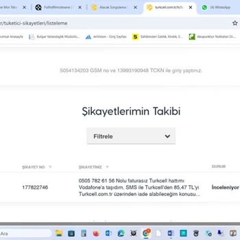 Turkcell'den Alacak İadesi Sorunu Ve İletişim Eksikliği