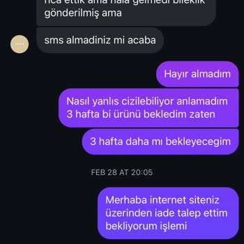 Okrosess'ten Alışverişte Hayal Kırıklığı: Ne Ürün Var Ne İade
