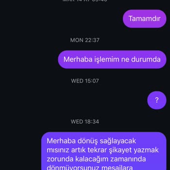 Okrosess'ten Alışverişte Hayal Kırıklığı: Ne Ürün Var Ne İade