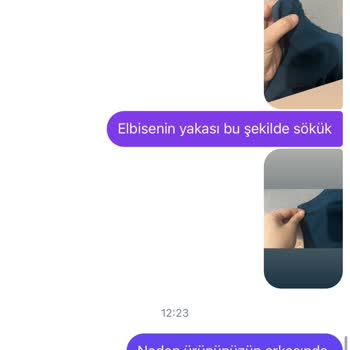 Vakronline Tesettür Butiğinden Aldığım Elbise Defolu Çıktı Ve Müşteri Hizmeti Hayal Kırıklığı Yarattı