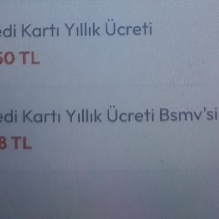 İş Bankası'ndan Haksız Kart Aidatı Kesintisi Ve İade Talebi