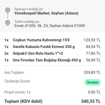 Yemeksepeti Market Sipariş Krizi: Teslim Edilmedi!