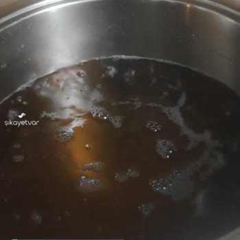 Bor Şeker Rengi Kahverengi Oldu!