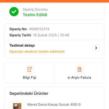 Migros Sanal Market'te Tarihi Geçmiş Ürün Sorunu