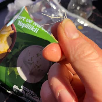 Cips Paketinden Çıkan Beklenmedik Tehlike