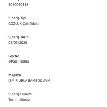 Yanlış Gözlük Siparişi Ve Sürekli Sorunlar