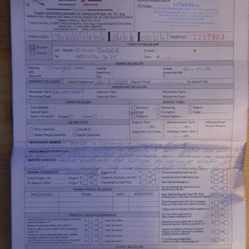 Arızalı Ürün Ve İlgisiz Müşteri Hizmetleri