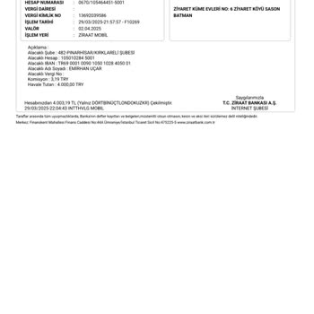 Yanlış Yönlendirilen Havale İşlemi