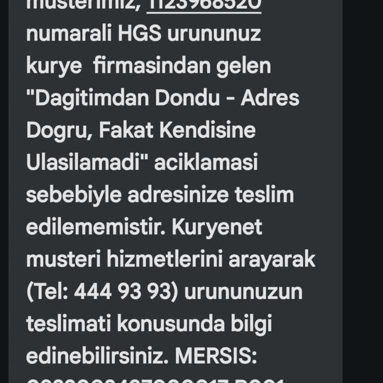 HGS Etiketi Teslim Edilmiyor, Mağdur Ediliyorum!