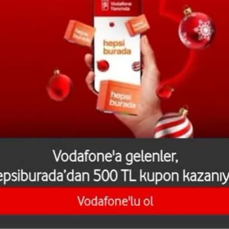 Vodafone'un Eksik Hediye Çeki Kampanyası