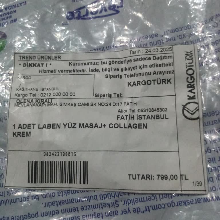 Eksik Ürün Ve Yetersiz Bilgilendirme Sorunu