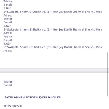 Rezervasyon Sorunu Ve Yanıltıcı Bilgiler