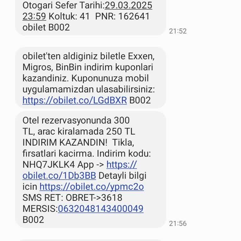 Obilet Uygulamasında Bilet Alma Sorunu Ve Yetersiz Müşteri Hizmeti