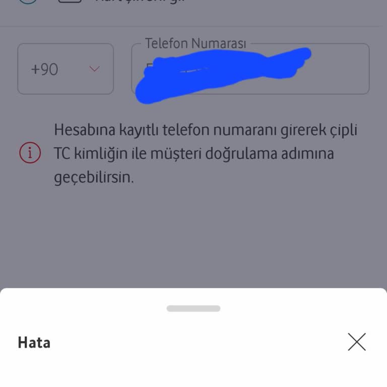 Vodafone Pay Hesabım Kilitlendi, Çözüm Bulunamıyor
