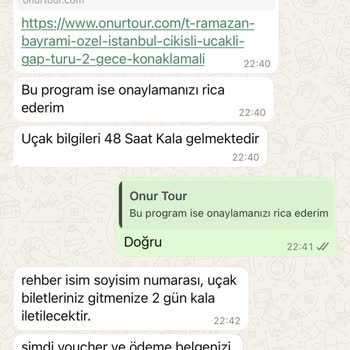 Onur Tour İle Hayal Kırıklığı: Uçaklı Turda Otobüs Şoku